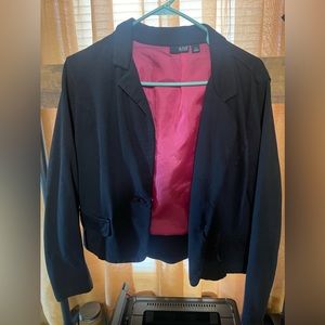 Ana Size xl black blazer full sleeve